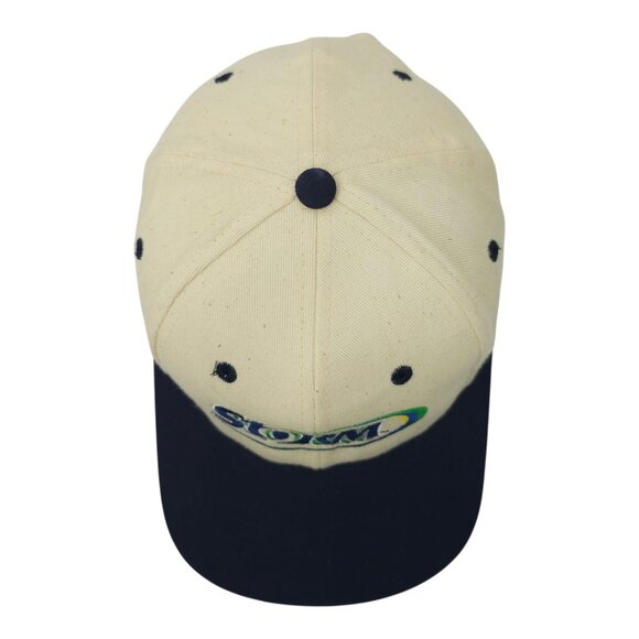 Toppers Storm Embroidered Logo Snapback Cap Trucker Vintage 90s Baseball Hat - Picture 6 of 14